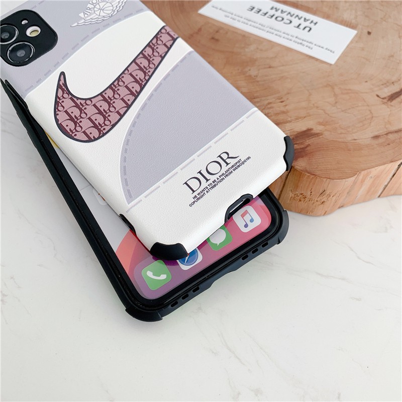 AIR JORDAN Sang Trọng Ốp Điện Thoại Hình Bò Sữa Cho Iphone 12 Pro Max 11 Pro Max Xs Max Xr 6 6 S 7 8 Plus Redmi Note 8 Pro Note 7 Pro Xiaomi Mi 8 Lite