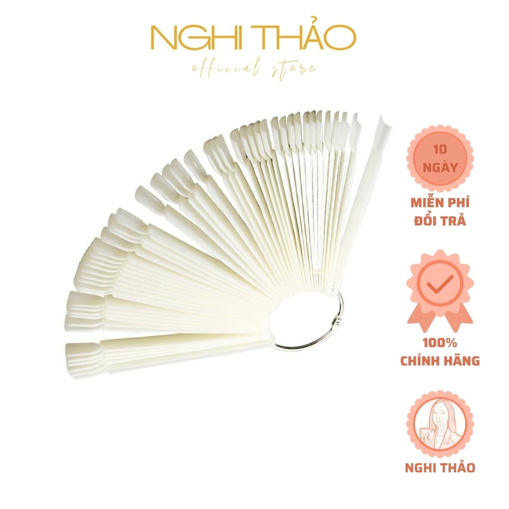 Móng que tập sơn NGHI THẢO phụ kiện nail