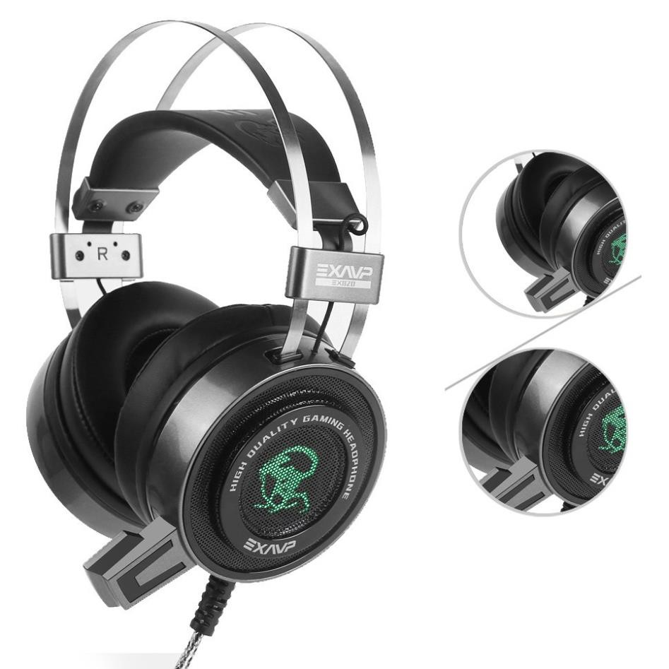 Headphone Âm Thanh 7.1 Có Led Và Rung Chuyên Game Exavp Ex820V