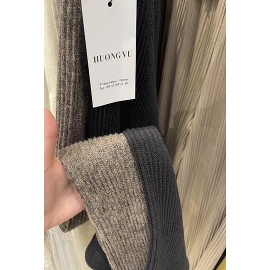 Quần suông dạ dập ly cạp chun