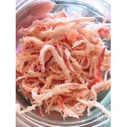 500g Mực Xé Sợi Hấp Nước Cốt Dừa NCFOOD