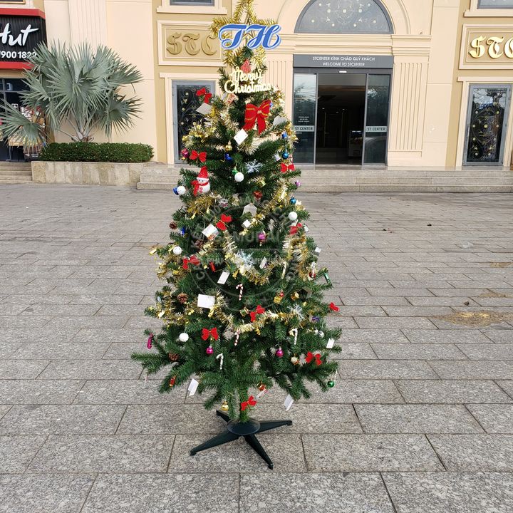 Cây thông noet 1m2, 1m5, 1m8, 2m  trang trí noel cho nhà cửa, phòng khách trang trí giáng sinh siêu đẹp noel