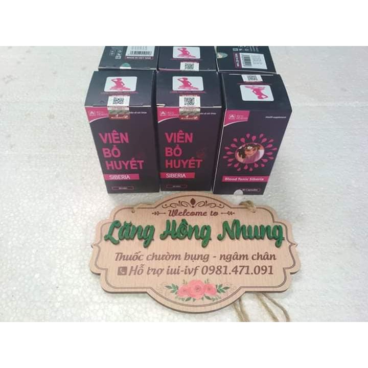 VIÊN BỔ HUYẾT SIBERIA – Blood Tonic Siberia
