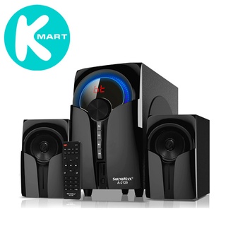 Loa vi tính soundmax a2129 2.1 60w bluetooth 4.2- hàng chính hãng.
