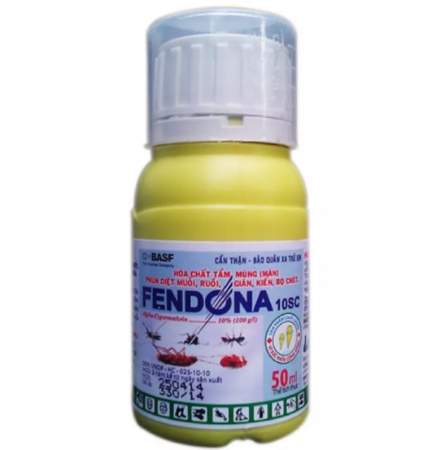 (Tặng bao tay+bình xịt)Thuốc diệt côn trùng tổng hợp Fendona 10SC 50ml