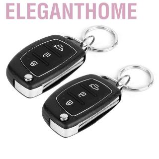Eleganthome Car Security System 3 Buttons Keyless Central Lock Entry Kit