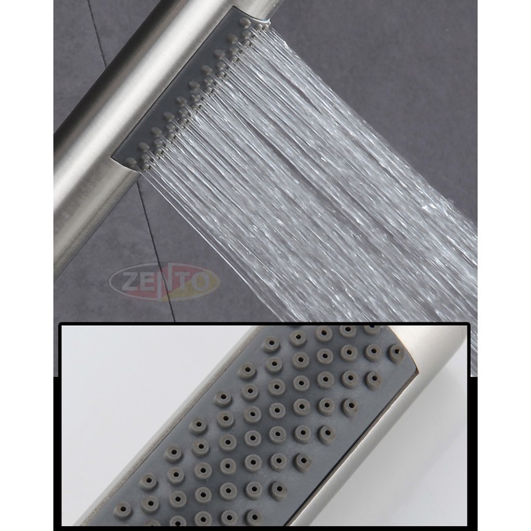 Tay sen inox304 Zento ZBS308