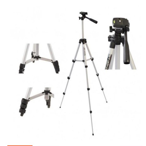 COMBO Giá Đỡ Điện Thoại Tripod 3 Chân + remote Tương Thích Với Nhiều Dòng Máy