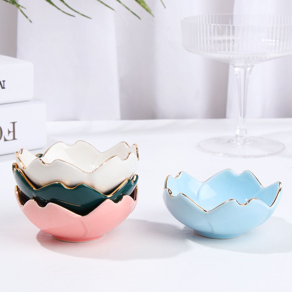 Chén sứ mini họa tiết hoa anh đào phong cách Nhật Bản độc đáo