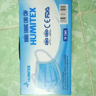 Khẩu trang y tế kháng khuẩn 4 lớp humitex