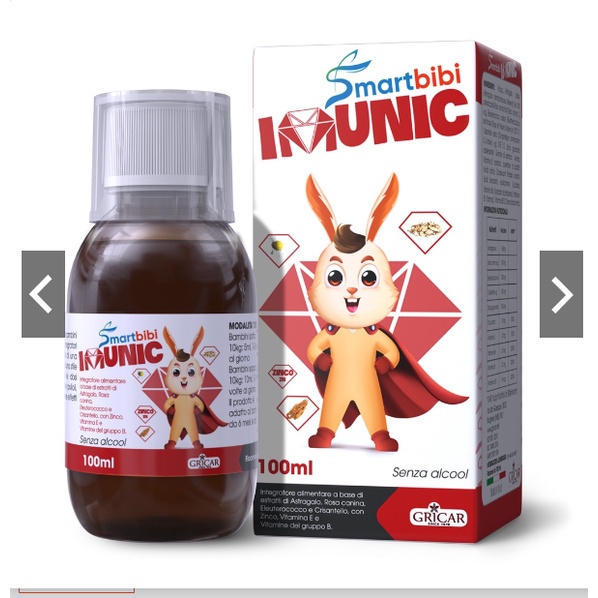Smartbibi Imunic hỗ trợ tăng cường sức đề kháng cho trẻ 100ml - TP152