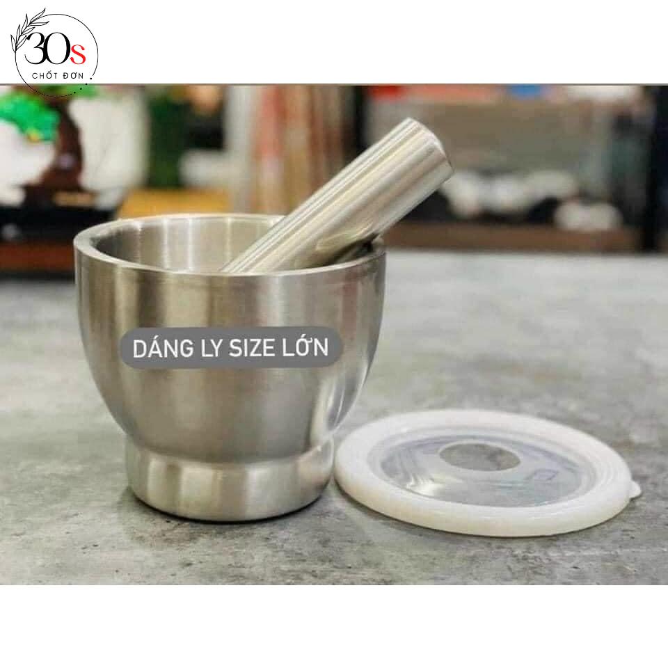 Bộ chày cối inox 304