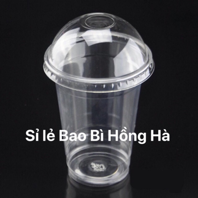 ❤️BAO GIÁ SỈ❤️ 50 Cốc có nắp cầu , cốc nhựa dùng 1 lần