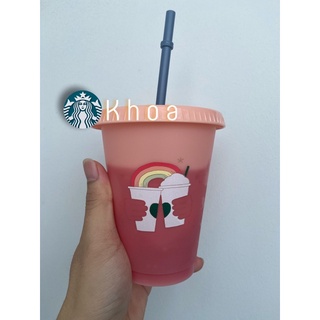 Ly Reuseable đổi màu cực kỳ đẹp 481ml