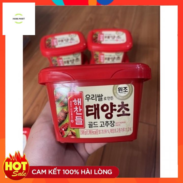 Tương ớt Gouchujang nhập khẩu Hàn Quốc, xốt bánh gạo, nấu mỳ cay Hàn Quốc