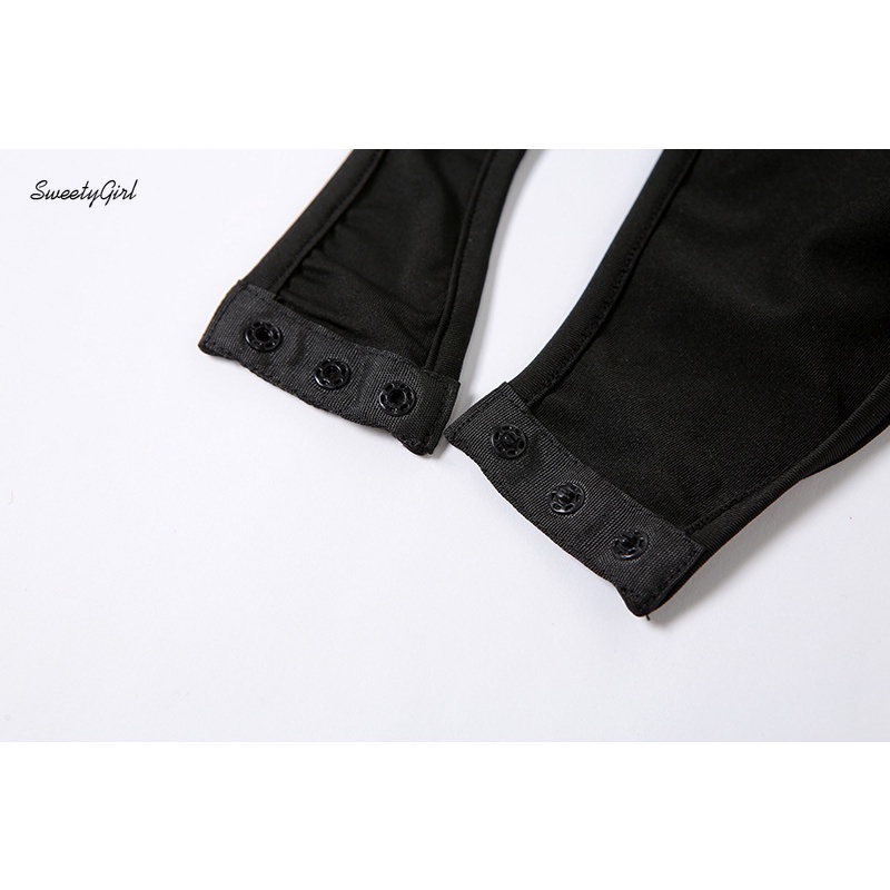 Bộ Áo Liền Quần Không Tay Màu Trơn Thiết Kế Khoét Lỗ Thời Trang Cho Nữ | BigBuy360 - bigbuy360.vn