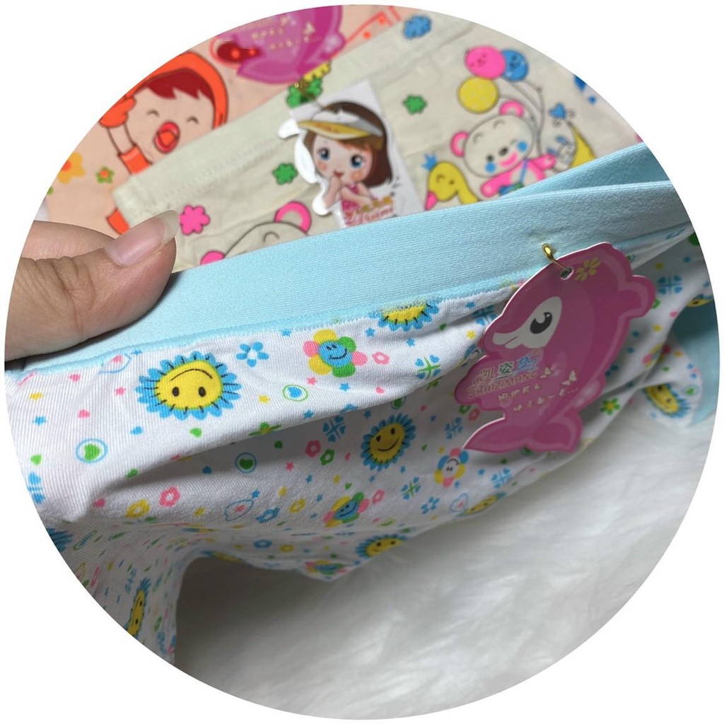 Quần chip đùi mặc váy bé gái cotton co giãn siêu đẹp - hàng nhập loại 1