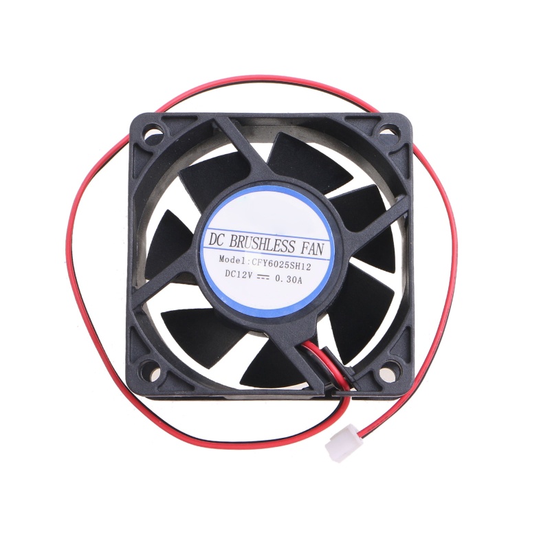 Quạt Tản Nhiệt 3 Dây 12v dc 60mm 6 Cho CPU Máy Tính