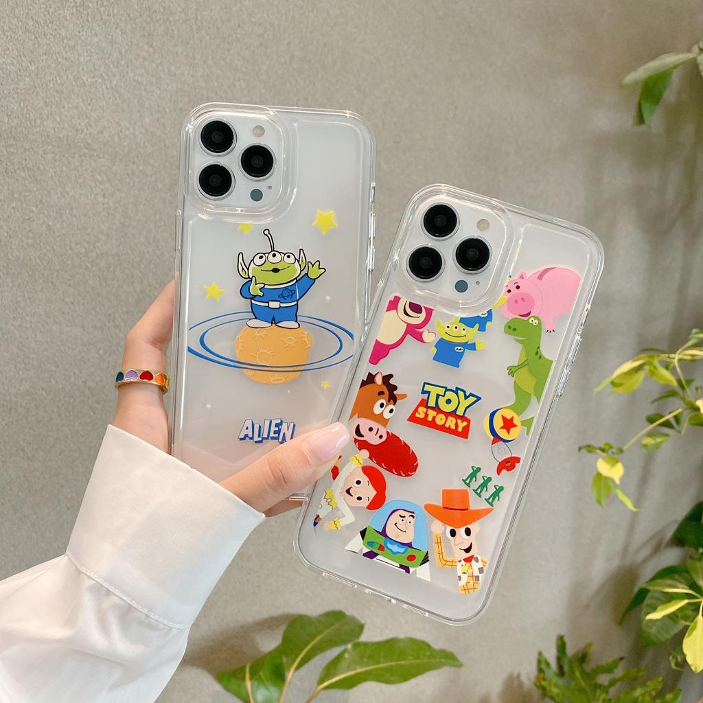 Ốp Điện Thoại Mềm Họa Tiết Toy Story Cho iphone 13promax 12 11 7plus X XR 8 7