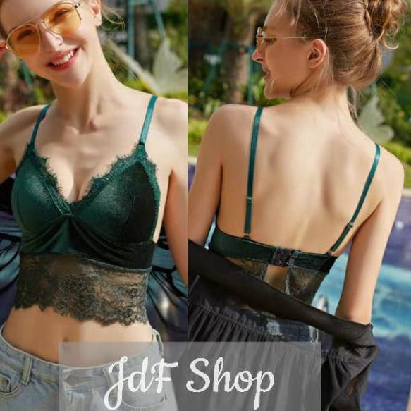 Áo Bralette Nhung Phối Ren Jdf Shop 339 Cdd2