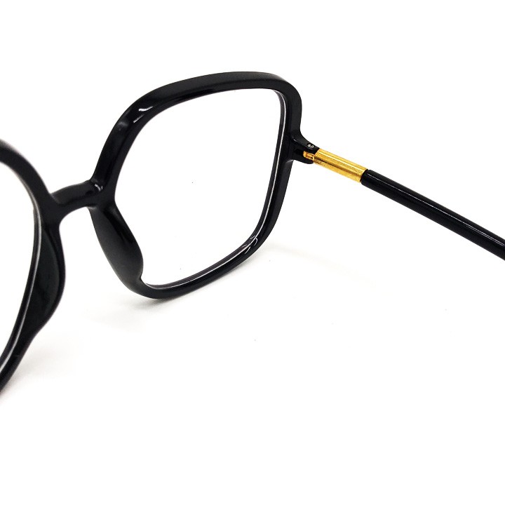 Kính Gọng Mắt Vuông Phiên Bản To Cube Trắng Đen Điểm Nhấn Thay Được Mắt Cận | BigBuy360 - bigbuy360.vn