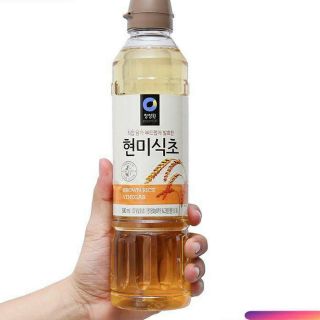 Daesang Giấm gạo lứt Chung Jung One chai 500ml - Nhập Khẩu Hàn Quốc