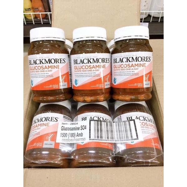 Viên Glucosamine 1500mg Blackmores Úc 180v