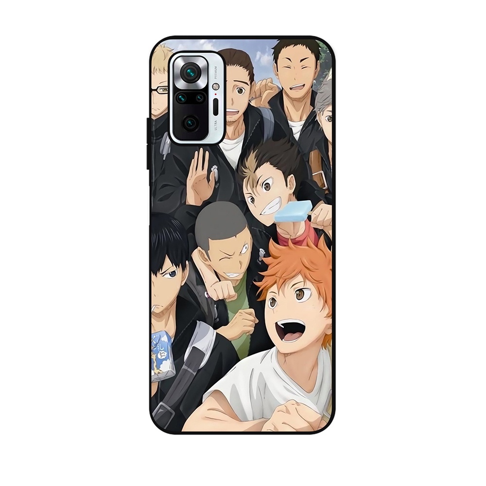Ốp Điện Thoại Mềm Hình Anime Haikyuu Cho Redmi 10C 10 9C 8A 7A 7 Mi 12