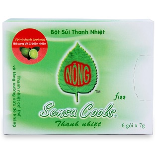 Bột sủi thanh nhiệt Sensa Cools (6 gói/hộp)