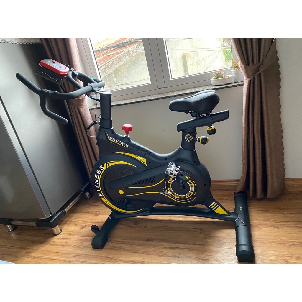 Xe đạp tập thể dục tại nhà, máy đạp xe đạp toàn thân Fitness kháng từ giảm tiếng ồn có cảm biến nhịp tim - ZOKO SPORT