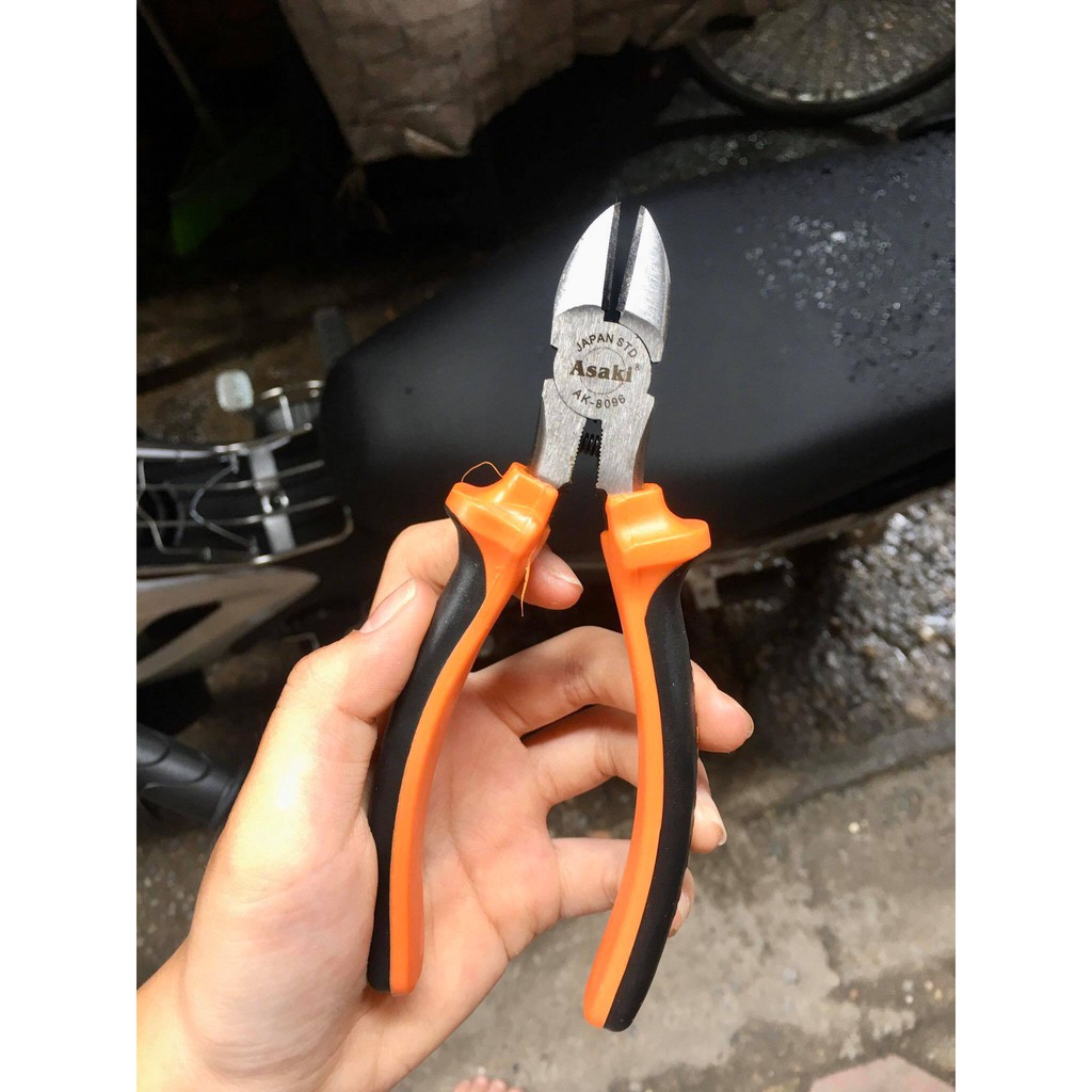 Kìm Cắt Asaki 8/6 Inch Cao Cấp