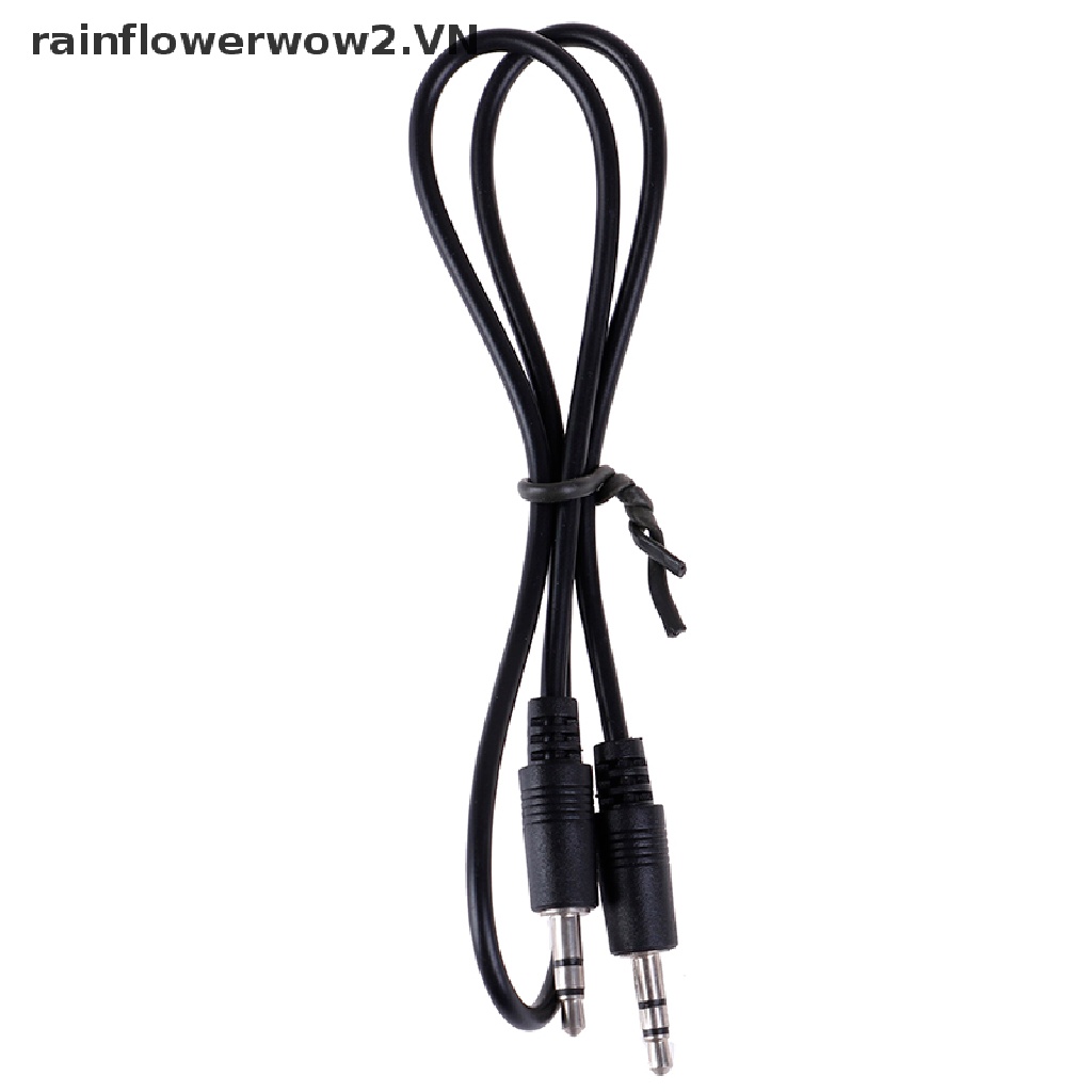 1 Dây Cáp Âm Thanh aux Giắc Cắm 3.5mm Dài 1m Chuyên Dụng Cho Xe Hơi