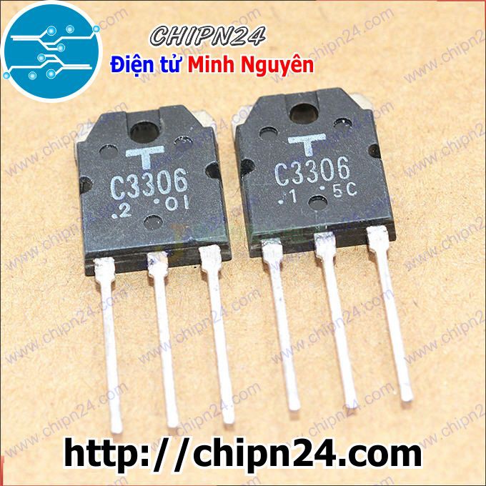 [1 CON] Transistor C3306 TO-3P NPN 10A 500V (2SC3306 3306)