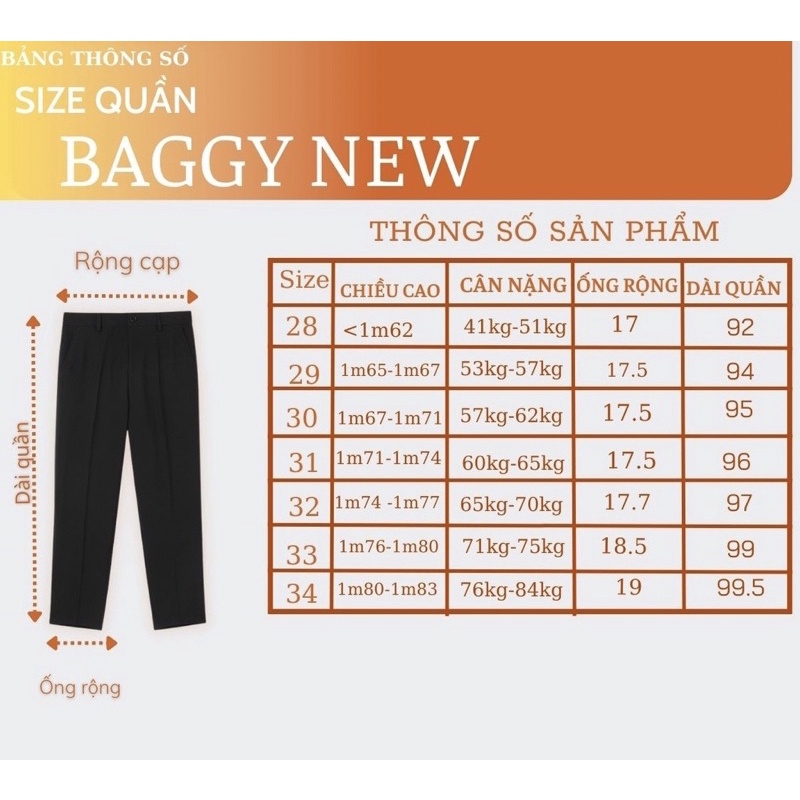 Quần baggy nam ống rộng cao cấp M7 vải lụa hàn co giãn, không nhăn không xù loại quần tây âu Premium thời trang