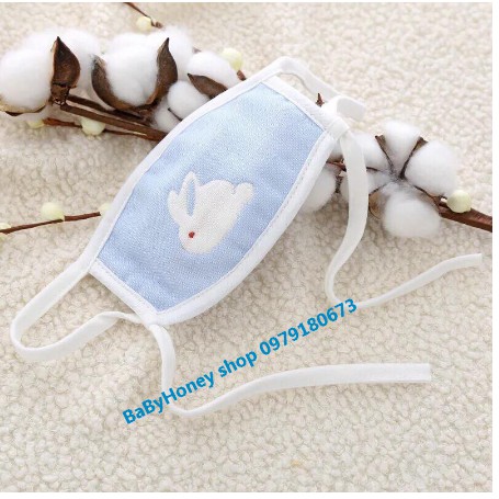 Khẩu Trang Sợi Tre 6 Lớp TUYỆT VỜI Cho BÉ