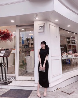 Đầm body chiết eo