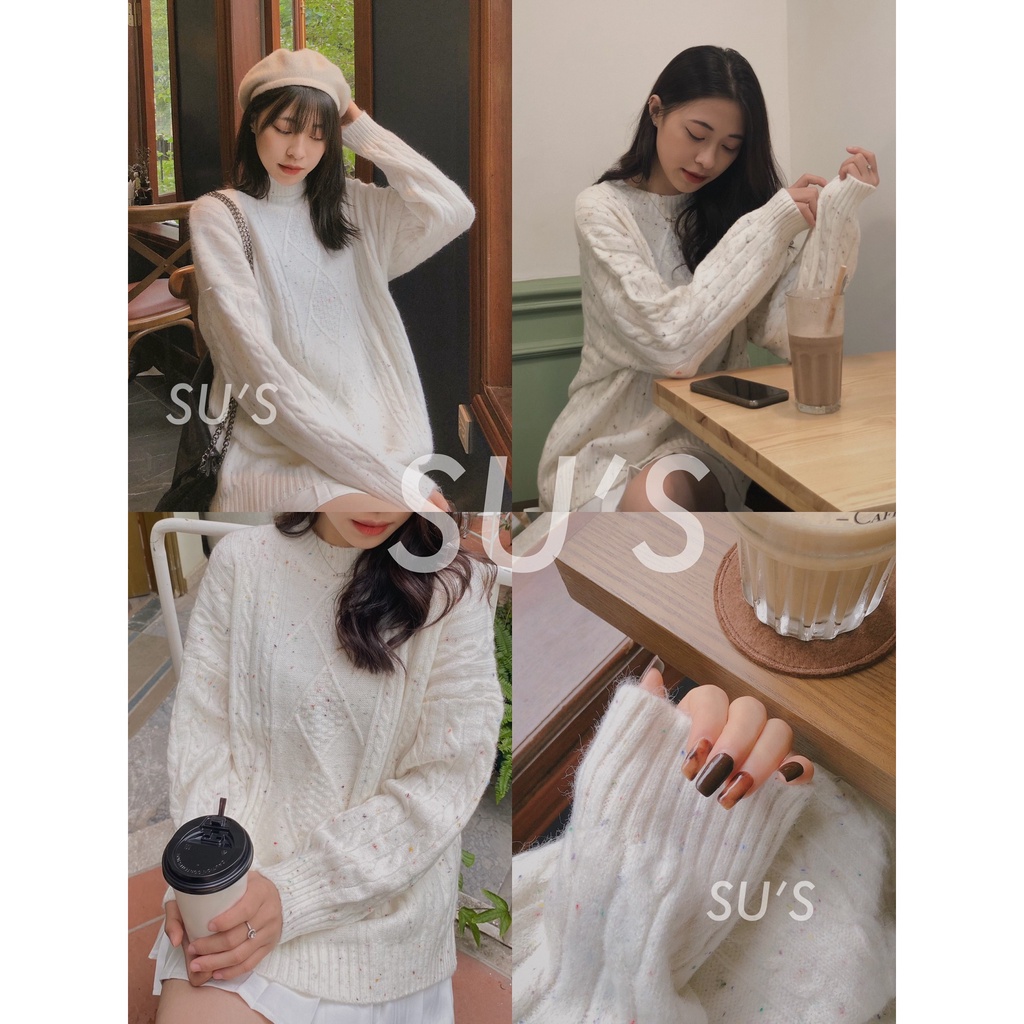 [Mã 2611THTRANG100K hoàn 10% xu đơn 99K] Áo len họa tiết tiêu nhiều màu A2043 và A2119 SUSTORE