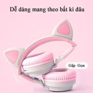 Tai Nghe Mèo Chụp Tai Bluetooth