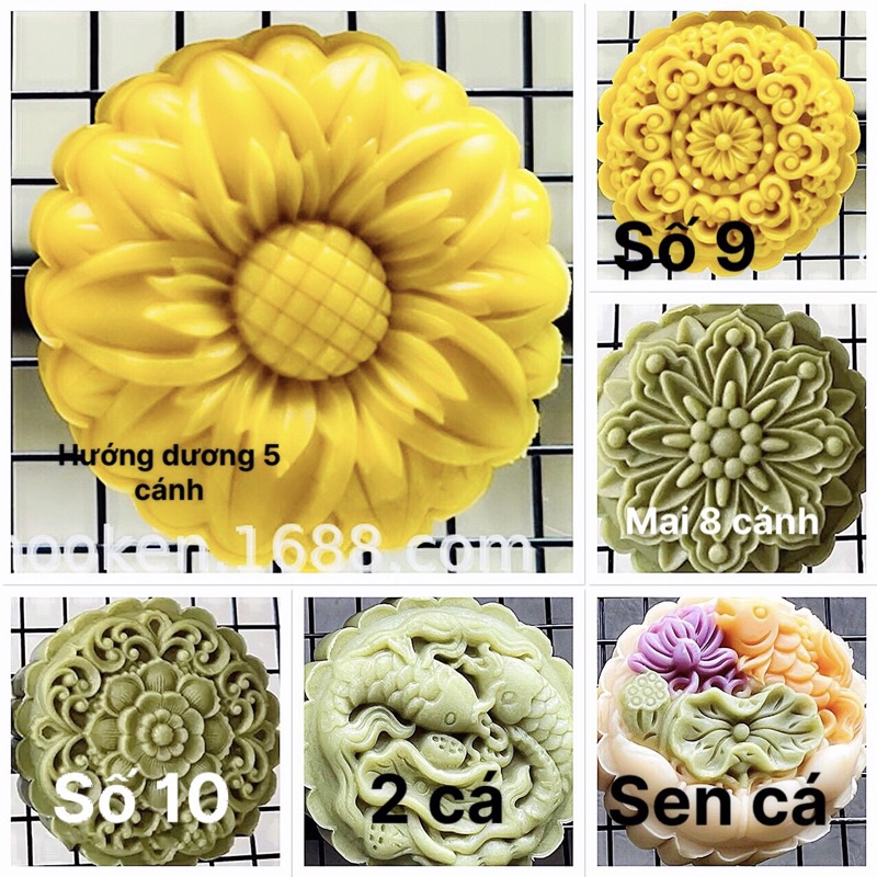 Khuôn trung thu 150gr-190gr(mặt khuôn lẻ)