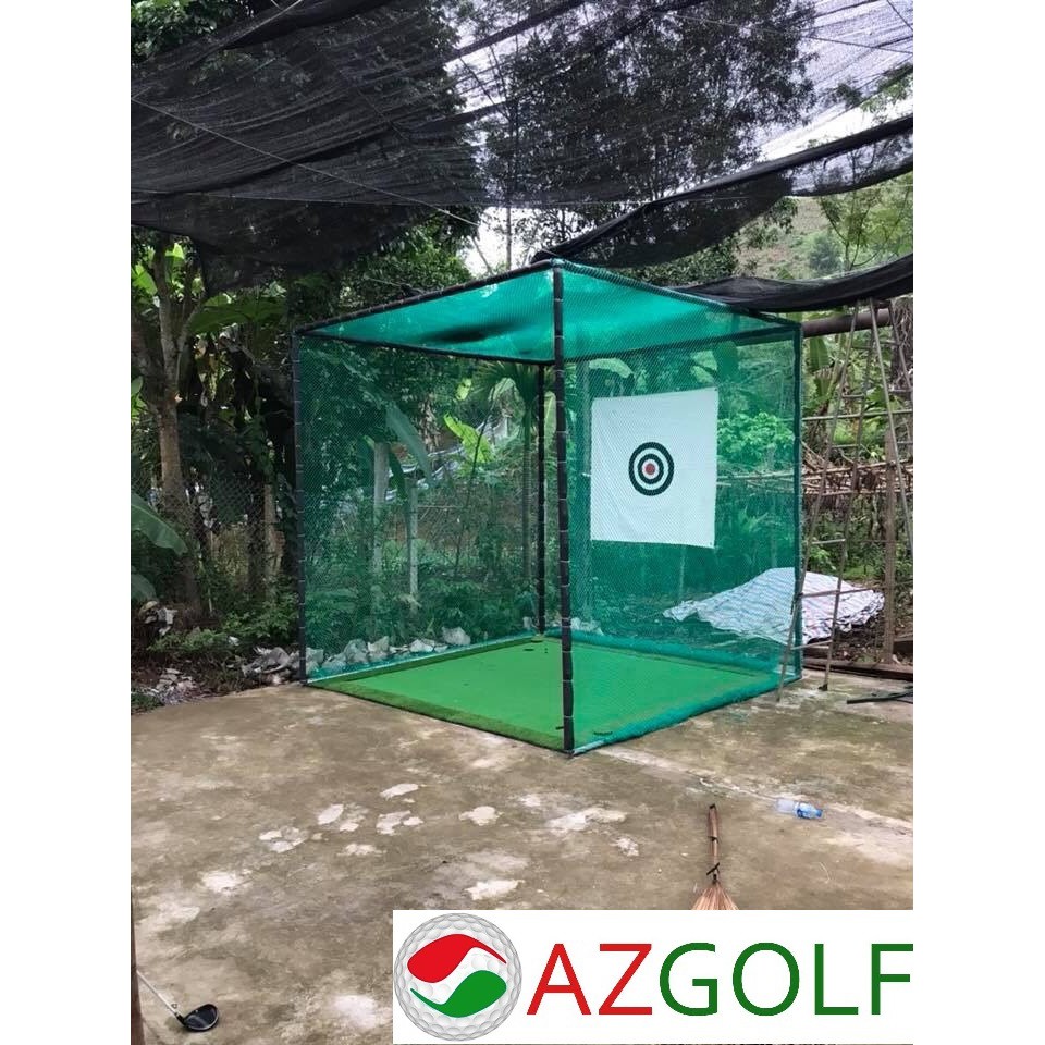 BỘ KHUNG LỒNG VÀ LƯỚI TẬP GOLF PGM CHÍNH HÃNG KÍCH THƯỚC 3M X 3M X 3M