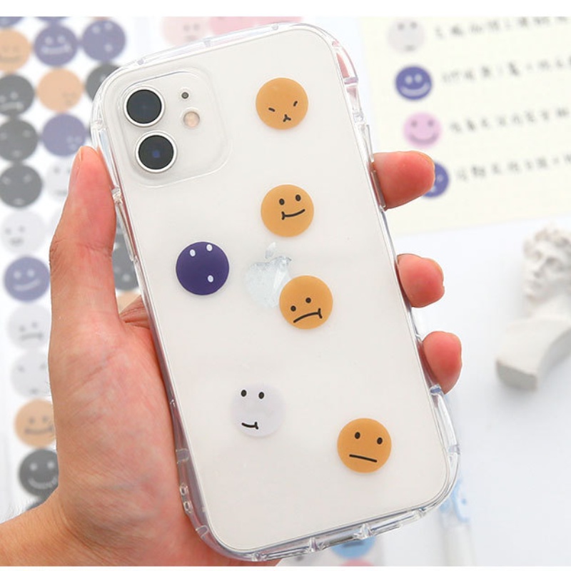 【MEET】 Mục nhập một tờ Tirado mặt tròn Bobo sáng tạo biểu tượng cảm xúc dễ thương nhãn dán chống thấm nước trang trí mô hình nhỏ nhãn dán tài khoản tay nhãn dán tài khoản tay