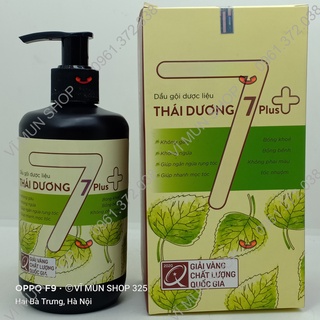 Dầu gội dược liệu Thái Dương 7 Plus chai 250ml