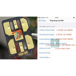 Sim ghép NR-Pro Thần thánh cho iPhone Lock
