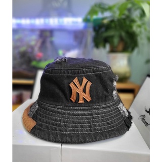 Mũ vành - Nón bucket jean N.Y