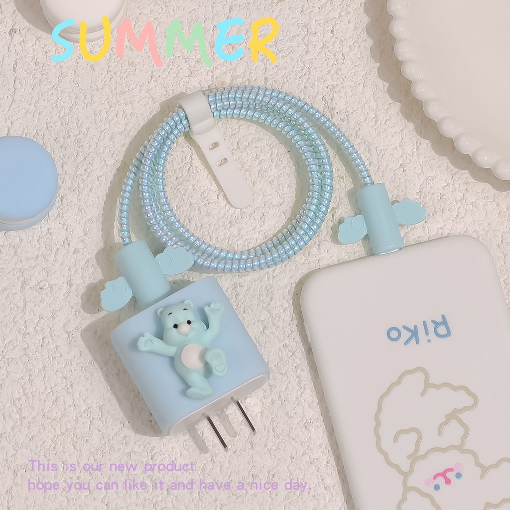 Vỏ bảo vệ đầu dây cáp sạc thích hợp cho iPhone 13 12 11 PRO MAX compatible for ipad MINI 6 PRO 11 2021 AIR 4 10.2