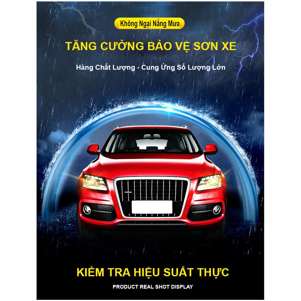 [KHÔNG BAY MÀU SƠN] Sáp tẩy mờ vết xước sơn xe - Xoá vết xước ô tô xe máy - Xóa vết xước sâu -SANTA