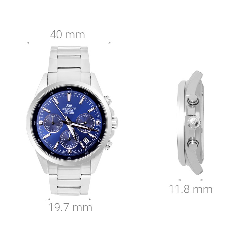 Đồng hồ Nam casio Edifice EFR-527D-2AVUDF -chống nước độ sâu 100m- nam tính mạnh mẽ