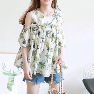 Áo rớt vai dứa