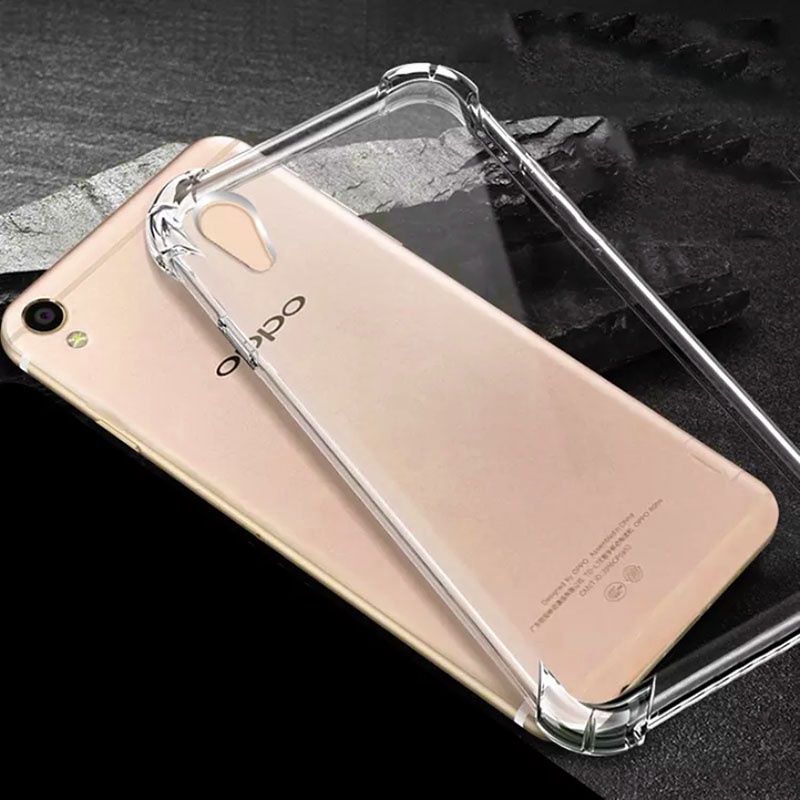 Ốp Điện Thoại Cao Su Mỏng Chống Sốc 4 Góc Cho Oppo F1 Plus X9009 R9m R9 Plus X9079