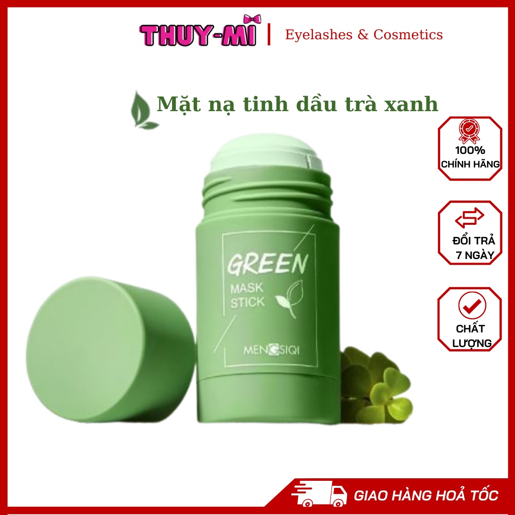 Mặt nạ TINH DẦU TRÀ XANH GREEN MASK STICK No.M906 tái tạo phục hồi da và giảm mụn [DẠNG SÁP SIÊU MỚI]